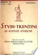 Studi trentini di scienze storiche
