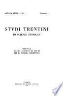 Studi trentini di scienze storiche