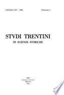 Studi trentini di scienze storiche