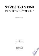 Studi trentini di scienze storiche