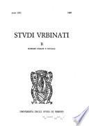 Studi urbinati