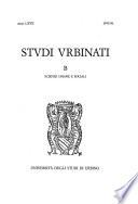 Studi urbinati
