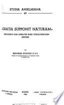 Studia Anselmiana philosophica theologica