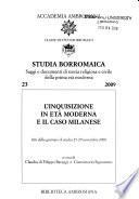 Studia Borromaica