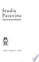 Studia Patavina