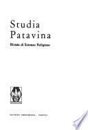 Studia Patavina