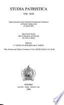 Studia Patristica