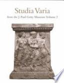 Studia Varia from the J. Paul Getty Museum