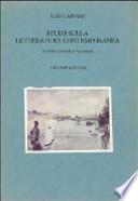 Studii sulla letteratura contemporanea