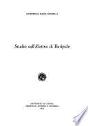Studio sull'Elettra di Euripide