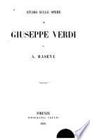 Studio sulle opere di Giuseppe Verdi