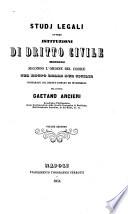 Studj legali., etc