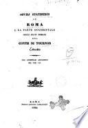 Studj statistici su Roma e la parte occidentale degli stati romani