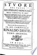 Stuore del padre Gio. Stefano Menochio ... tessute di varie eruditioni sacre, morali, e profane, nelle quali si dichiarano molti passi oscuri della Sacra Scrittura ...