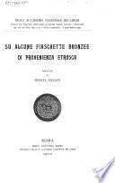 Su alcune fiaschette bronzee di provenienza etrusca