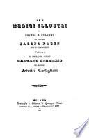 Su'i medici illustri di Feltre e Belluno del dottore Jacopo Facen lettera a Gaetano Strambio