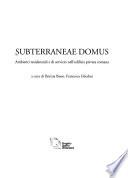 Subterraneae domus