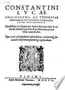 Subtilissima in Hippocratis aphorismos ...