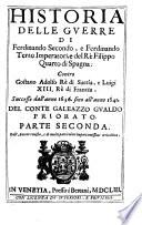 Successe dall'anno 1636 sino all'anno 1641