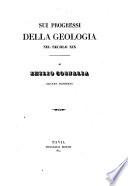 Sui progressi della geologia nel secolo XIX.