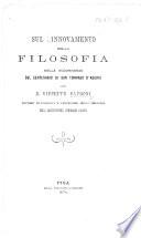 Sul rinnovamento della filosofia. Nella occorrenza del centenario di San Tommaso d'Aquino
