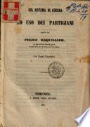 Sul sistema di guerra ad uso dei partigiani