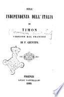 Sull'indipendenza dell'Italia di Timon