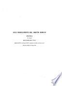 Sull'insegnamento del diritto romano memoria del professore Baldassare Poli ... letta nella seduta del 19 marzo 1863