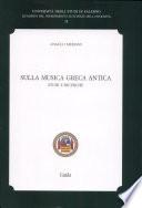 Sulla musica greca antica