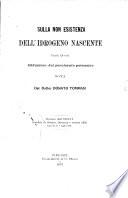 Sulla non esistenza dell' idrogeno nascente