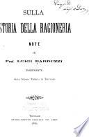 Sulla storia della ragioneria