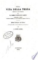 Sulla vita della terra dodici lettere