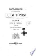 Sulla vita e sulle opere del commendatore Luigi Tonini bibliotecario della Gambalunga in Rimini