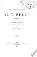 Sulla vita e sulle opere