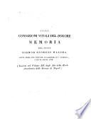 Sulle Condizioni Vitali del Dolore