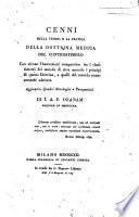 Sulle opere mediche del D.r Giovanni Rasori e sulla nuova dottrina del contro-stimolo saggio del D.r Gaspare Federigo ...