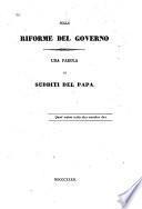 Sulle riforme del governo una parola ai sudditi del papa