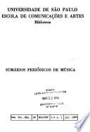 Sumários periódicos de música
