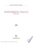 Supplementa Italica 26