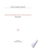 Supplementa italica