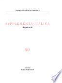 Supplementa italica