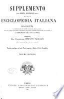 Supplemento alla sesta edizione della Nuova enciclopedia italiana