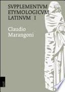 Supplementum etymologicum Latinum