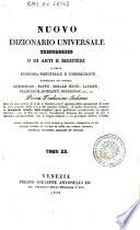 *Supplimento al nuovo dizionario universale tecnologico o di arti e mestieri : compilato sulle migliori opere di scienze ed arti pubblicatesi negli ultimi tempi ... -