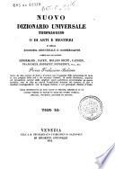 *Supplimento al nuovo dizionario universale tecnologico o di arti e mestieri : compilato sulle migliori opere di scienze ed arti pubblicatesi negli ultimi tempi ... -