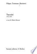 Taccuini, 1915-1921
