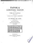Tavola alimentaria Velejate, detta Trajana