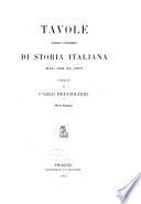 Tavole sincrone e genealogiche di storia italiana dal 306 al 1870