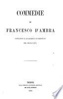 Teatro classico commedie di Francesco D'Ambra ... [et al.]