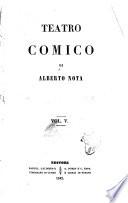 Teatro comico di Alberto Nota